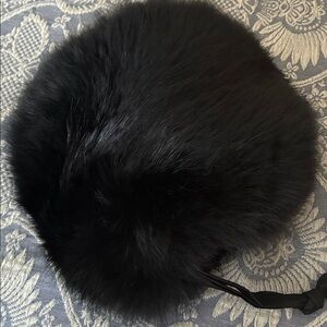 Elegant Genuine Fox Muff